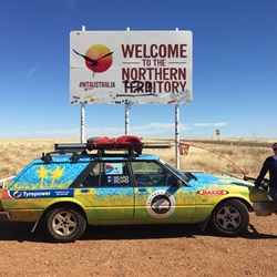 Obligatory border photo