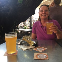 Darwin and time for a beer at The Tap