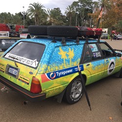 Henry the Ford lined up at the start, ready or not