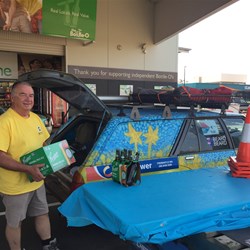 ...and to replenish essential supplies