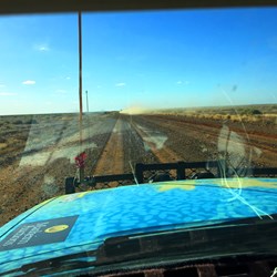 On the Oodnadatta Track