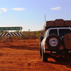 Mulga Park Road intersection