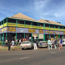 Normanton's famous Purple Pub