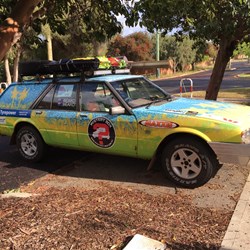 Henry the Ford locked, loaded and ready to roll.