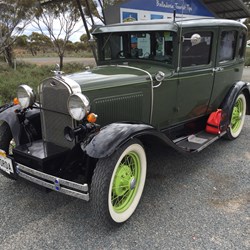 Henry's Grandad at Balladonia.