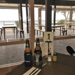 The outlook from the Streaky Bay pub