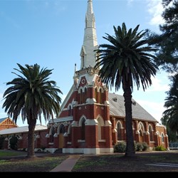 St Andrews church Mildura (Google Earth image)