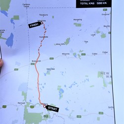The route for Stage 1