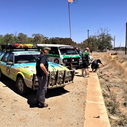 A disused railway station in Broken Hill