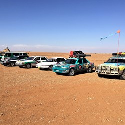 At the Milparinka turnoff  