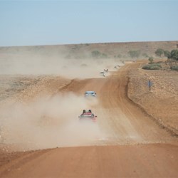 Rolling down the road (c) Box Rallies