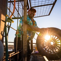 The ever-smiling Craig from Air Support (c) Box Rallies