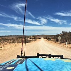 On the road to Yunta