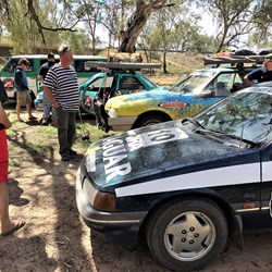 Buddy Group 14 on the banks of the Darling