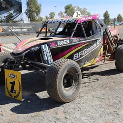 First outright car Jimco buggy driven by Shannon Rentsch