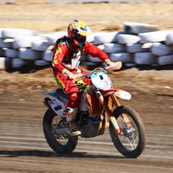 First bike Toby Price on a KTM 500