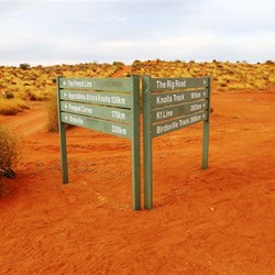 The Rig Road turnoff