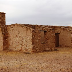 The back of the homestead