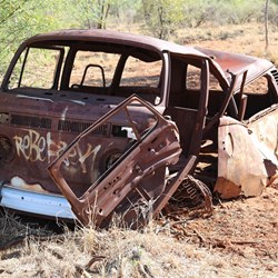 Possibly an abrupt end to someone's adventure