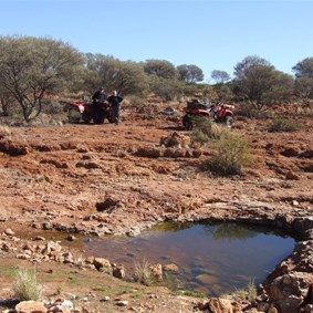 Alexander Spring and commemorative plaque
