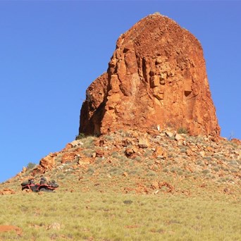 Starting the climb to the pinnacle