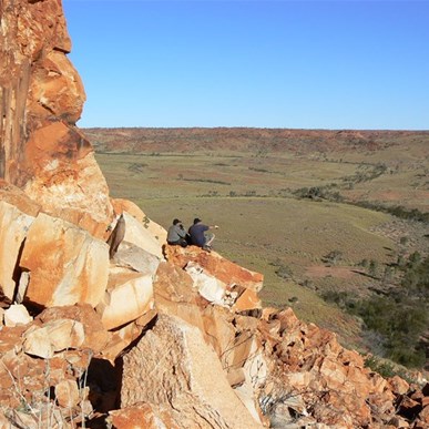 Surveying the country to the south