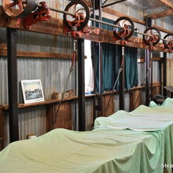 Inside the Murray Harris Environmental Education Centre 