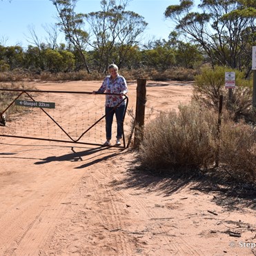This gate is the boundary gate for Taylorville Station, and must be kept closed after you pass through