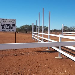 Landor racetrack entrance