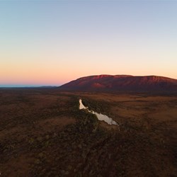 Cattleyard Pool & Mt Augustus