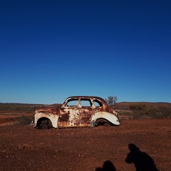 Placed atop a hillock for a bit of fun