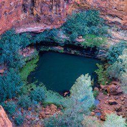 Circular Pool from the lookout