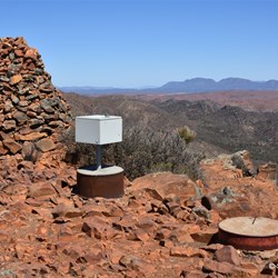 Stone Survey Cairn at Mount Caernarvon