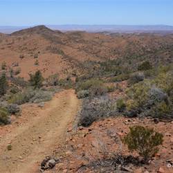 Start of the new section of track