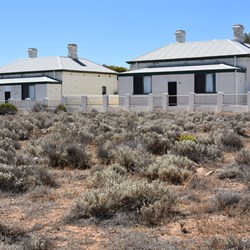Old Light keepers cottages at Point Lowly Lighthouse