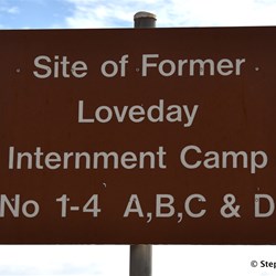 Former site for camps 1 - 4