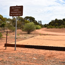 Former site for camps 1 - 4