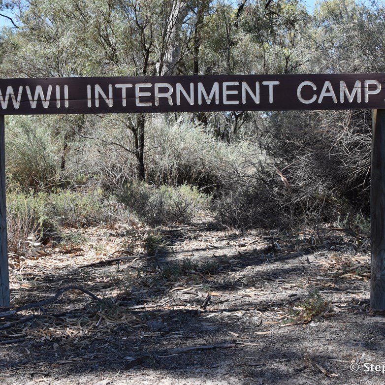 Site of the former Woolenook Bend Internment Camp