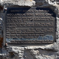 Woolenook Bend Internment Camp Memorial