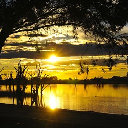 Lake Bonney Sunset