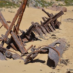 Today's remain of the Ethel Wreck