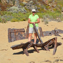 Today's remain of the Ethel Wreck