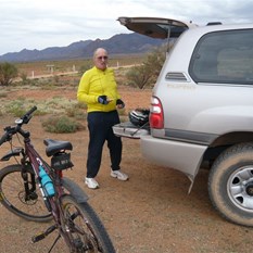 At the end after about 72km and absolutely stuffed. 