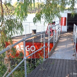 This was the entry to the Argo before sinking