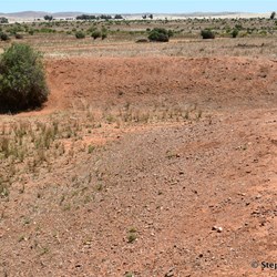 Looking at the blast wall