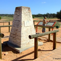 The Charles Todd Obelisk that was erected in 1868