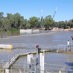 Lock 2 in times of flooding