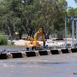 High River levels at Lock 2