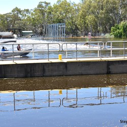 How often do you get to see a boat going over the Weir at Lock 5