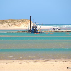 Dredging of the Murray Mouth during the Millennium Drought